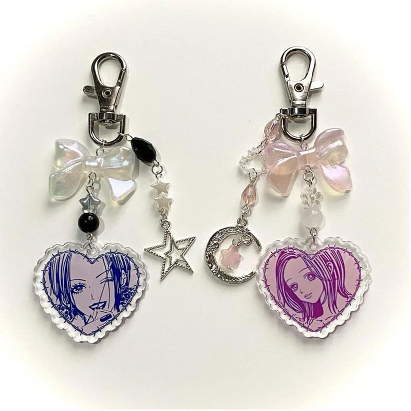 Nana Anime Merchandise - Подходящие брелки ручной работы Нана и