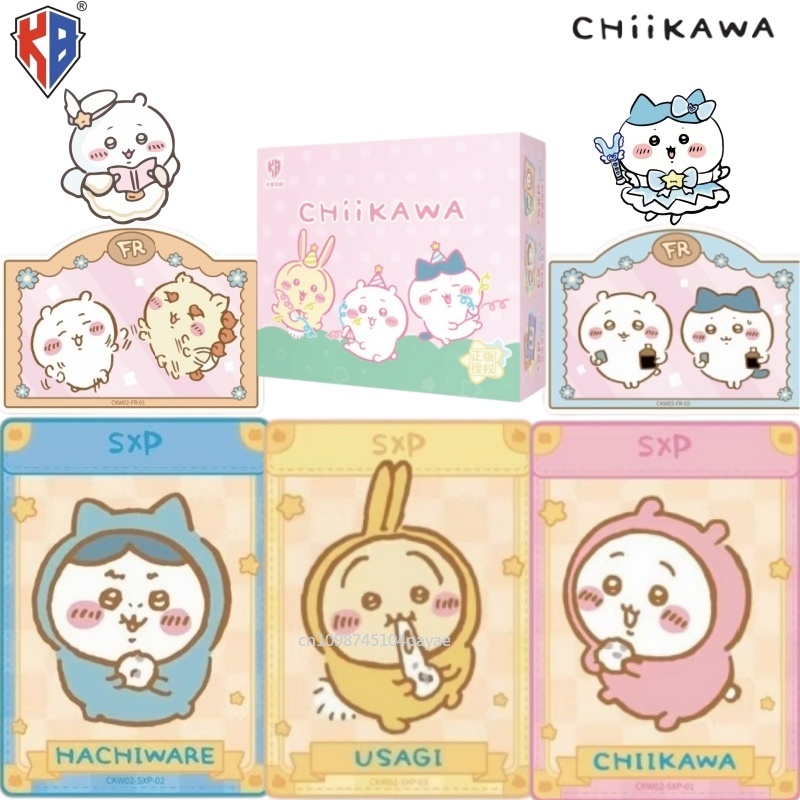 Anime Merchandise Bd - Официально лицензированные коллекционные карточки KABAO Chiikawa