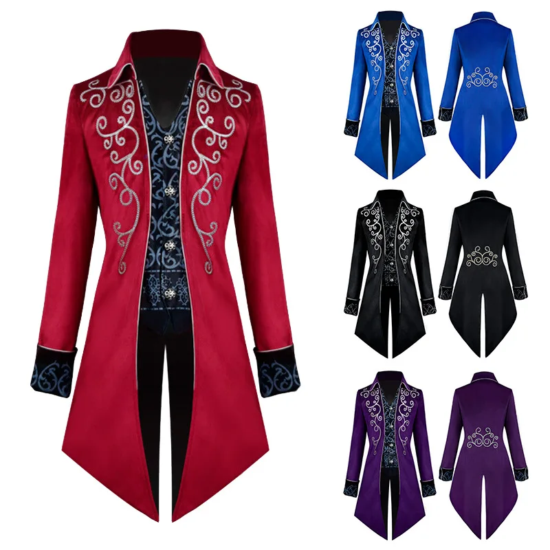 Windbreaker Anime Merchandise - Винтажный Викторианский смокинг в стиле стимпанк,