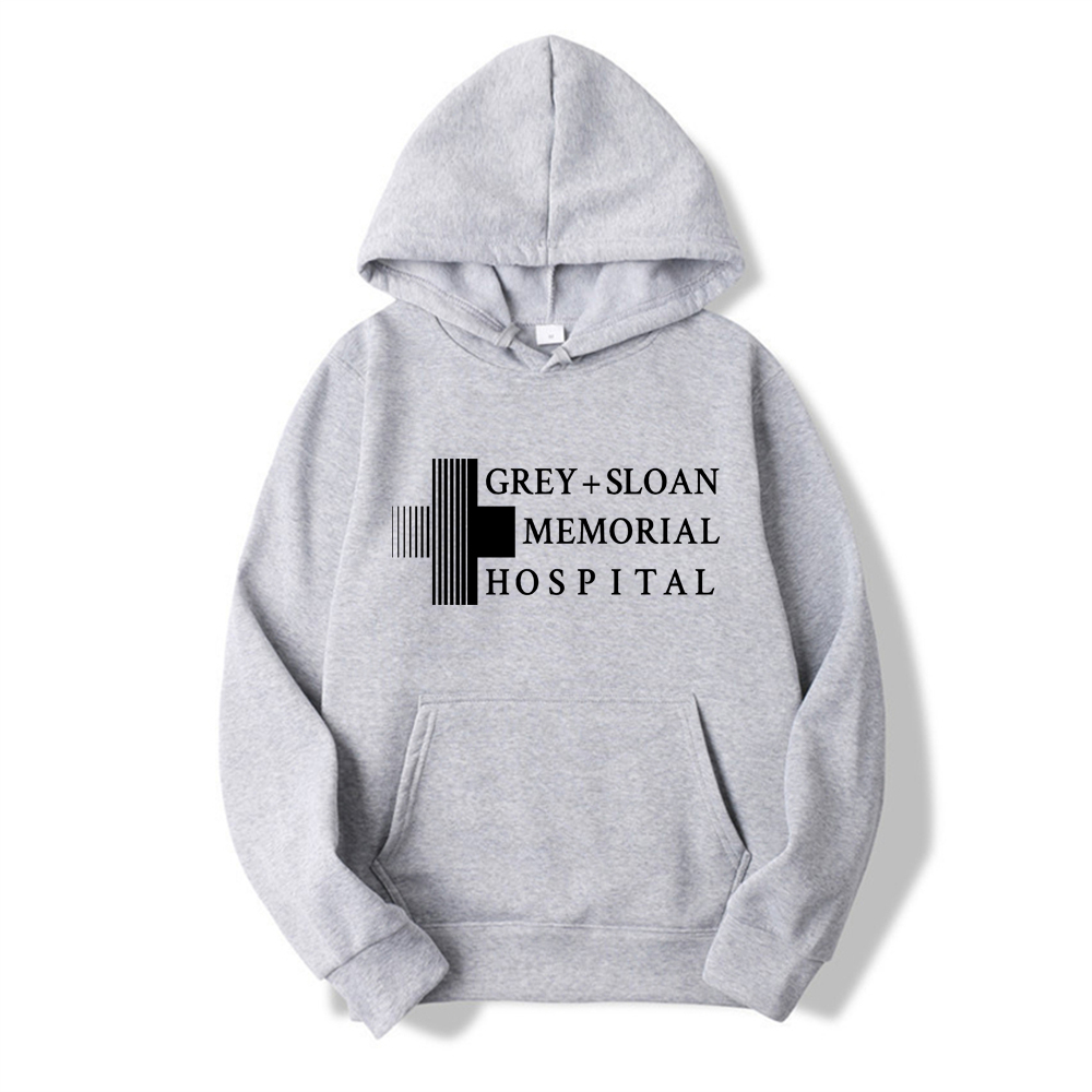Anime Merch Hoodie - Толстовка с капюшоном Grey's Anatomy Grey