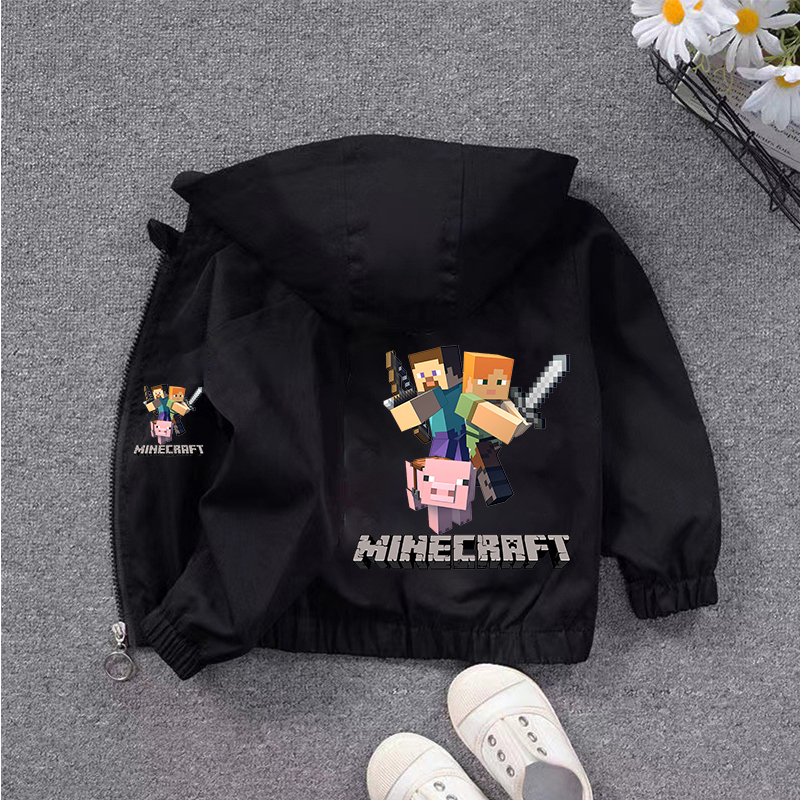 Куртка Minec Rafted с принтом  – обзор и цена Windbreaker Anime Merchandise