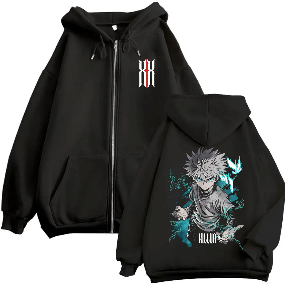 Худи на молнии с принтом аниме – обзор и цена Anime Merch Hoodie