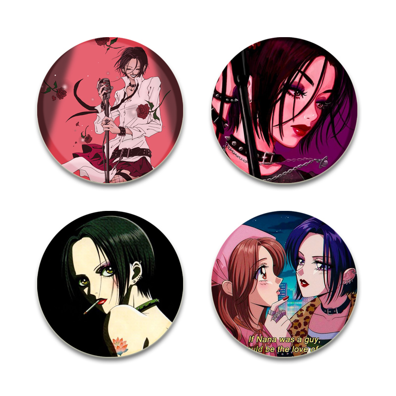 Эмалевые значки с HD-печатью п – обзор и цена Nana Anime Merchandise