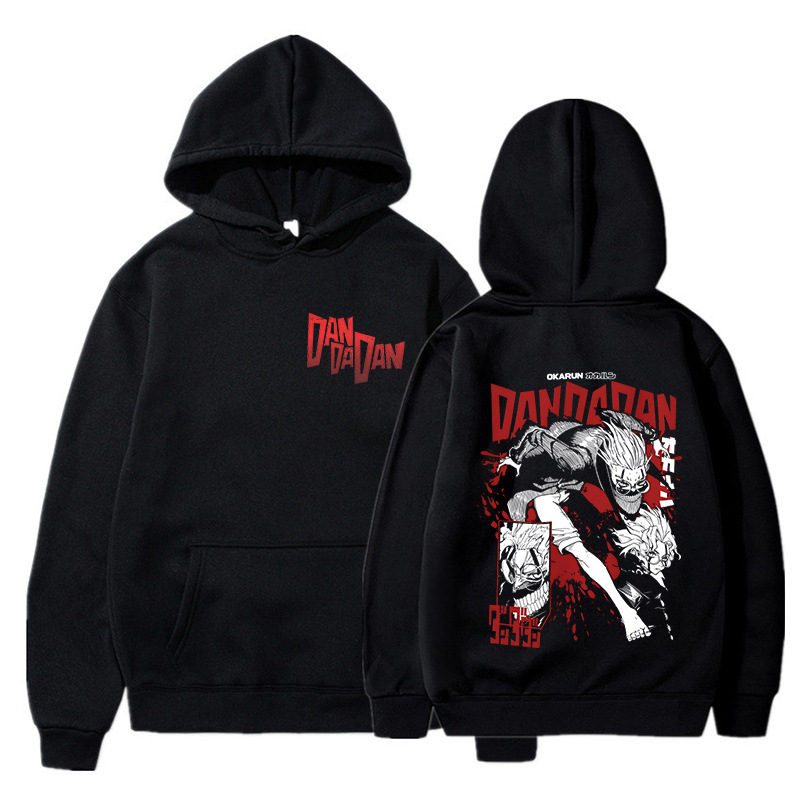Худи с принтом Дандадан Аясэ М – обзор и цена Anime Merch Hoodie