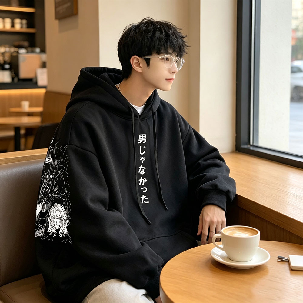 Мужская толстовка с капюшоном  – обзор и цена Anime Merch Hoodie