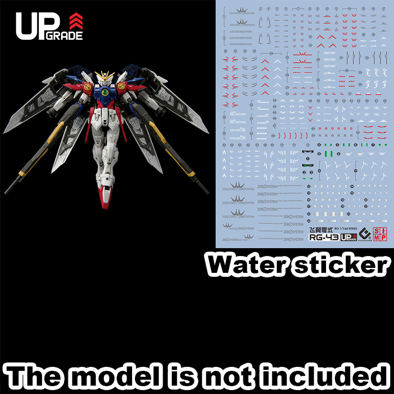 Наклейка Hot EVO Decal RG43 дл – обзор и цена Bandai Gundam Rg