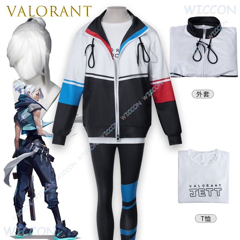 Valorant Jett куртка для коспл – обзор и цена Windbreaker Anime Merchandise