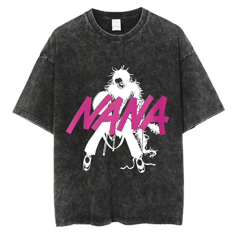 Винтажная потертая футболка с  – обзор и цена Nana Anime Merchandise