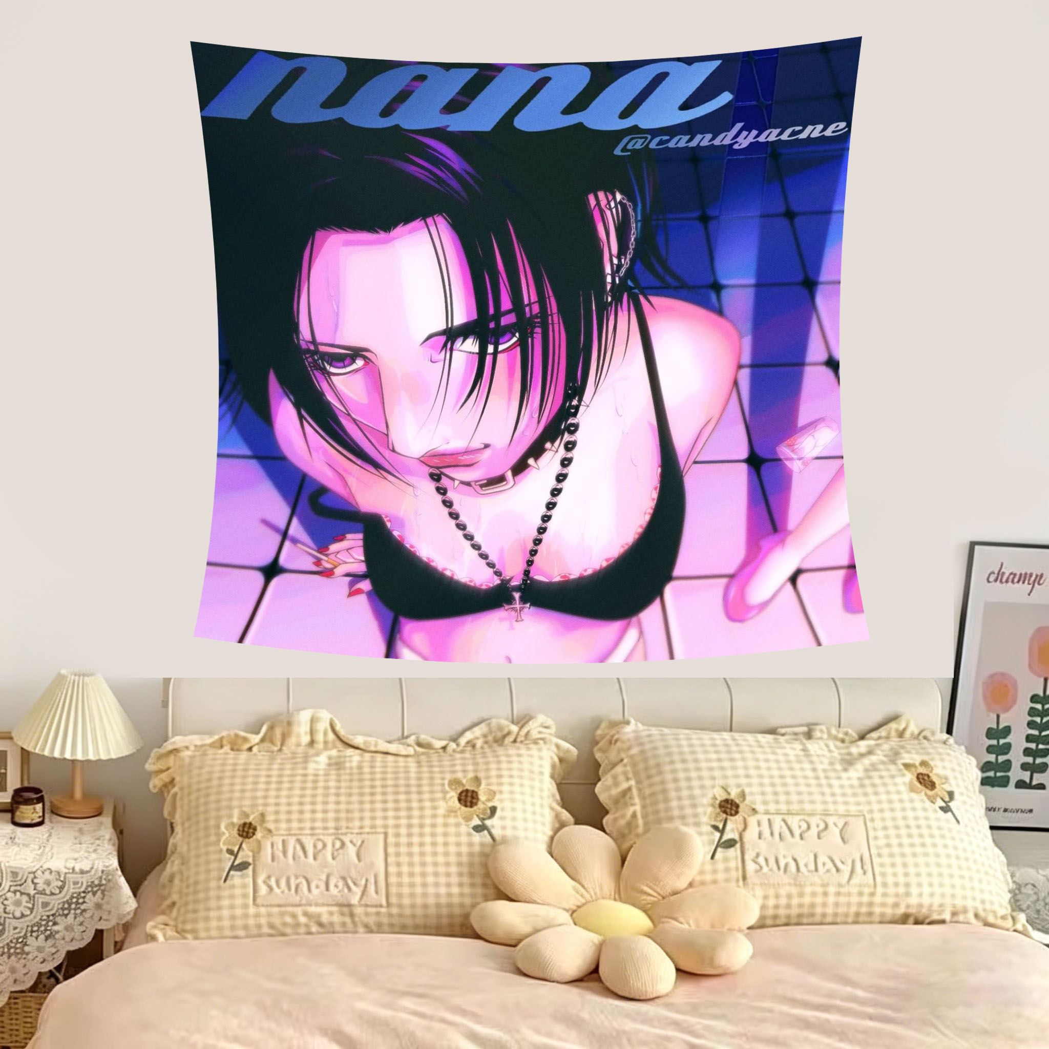 Гобелен VIKAMA NANA Komatsu Na – обзор и цена Nana Anime Merchandise